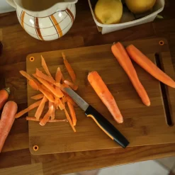 Outlet Fiskars Functional Form peeling knife, 8 cm Black