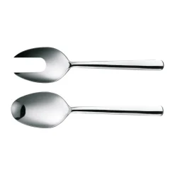 Fiskars Functional Form salad servers 2 pieces, Blank Silver-coloured