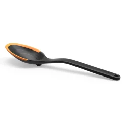 Clearance Fiskars Functional Form silicone spoon 29 cm, black OrangeBlack