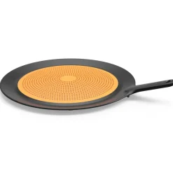 Clearance Fiskars Functional Form splatter screen silicon, Black OrangeBlack