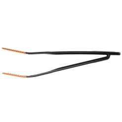 Tongs & Turners^Fiskars Functional Form tongs 28.7 cm, Black OrangeBlack