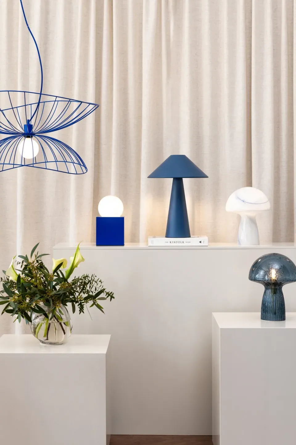 New Globen Lighting Fungo 22 table lamp Special Edition, Blue