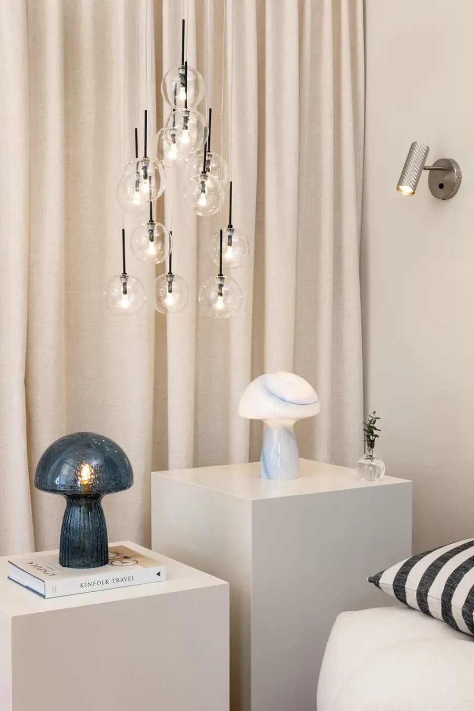 New Globen Lighting Fungo 22 table lamp Special Edition, Blue