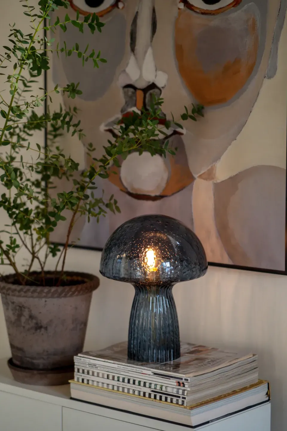 New Globen Lighting Fungo 22 table lamp Special Edition, Blue