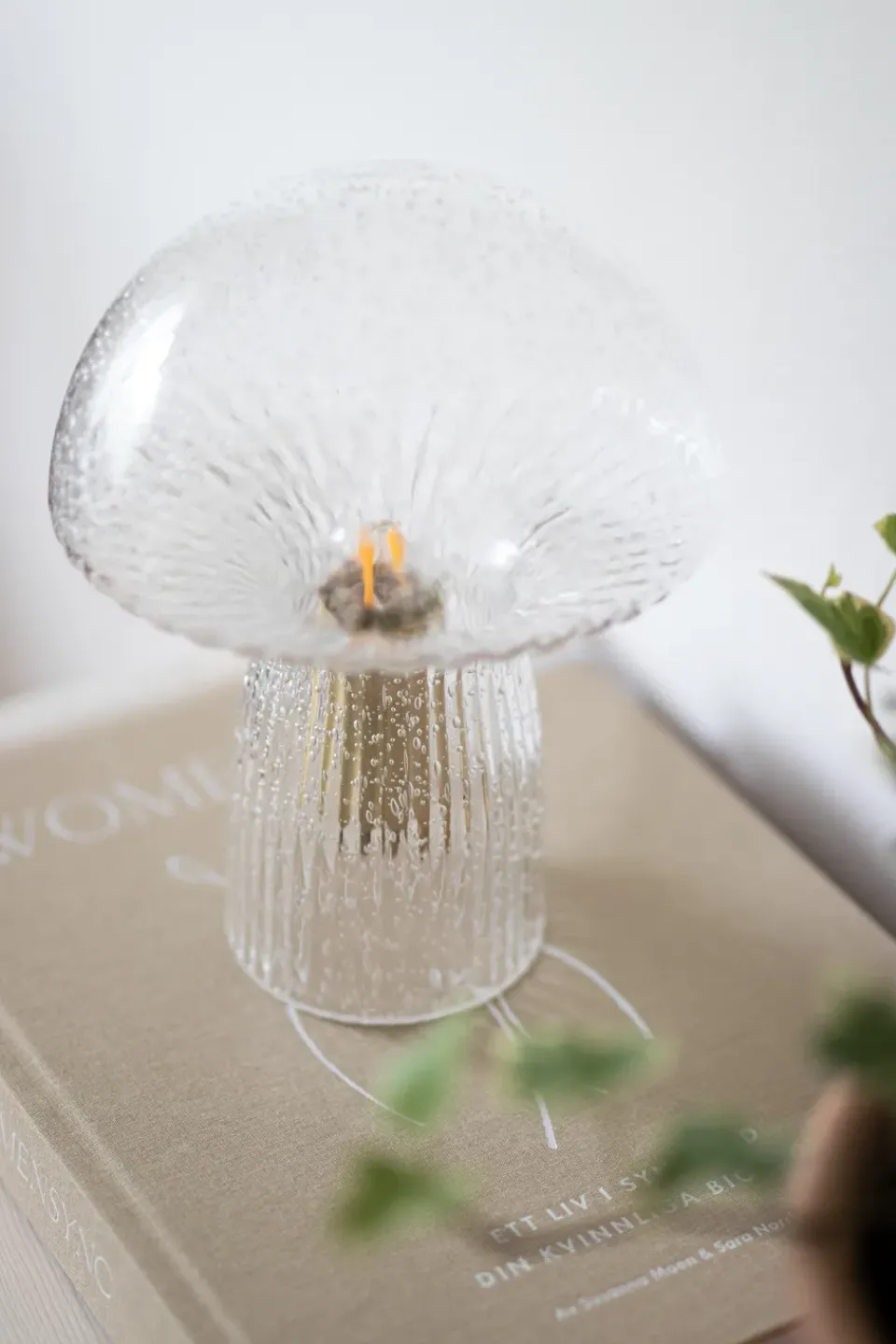 Bedside Lamps^Globen Lighting Fungo table lamp Special Edition, 20 cm Transparent