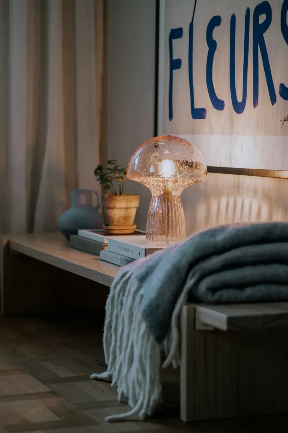 New Globen Lighting Fungo table lamp Special Edition , 30 cm Pink