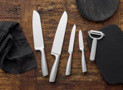 Knife Sets^Funktion knife set 5 pieces, Steel Silver-coloured