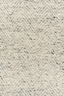 Best Scandi Living Furrow wool rug natural white/grey, 200x300 cm WhiteGrey