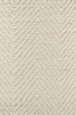 Rug Runners|Wool Rugs^Scandi Living Furrow wool rug natural , 80x240 cm White