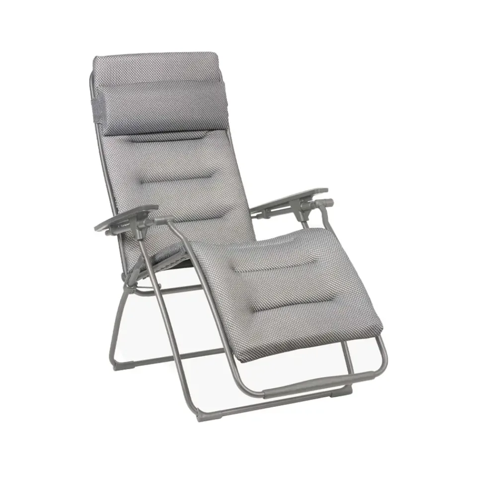 Seating^Lafuma Futura BeComfort sun lounger, Becomfort silver Grey