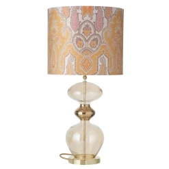 Lamp Bases^EBB & FLOW Futura lamp base, golden smoke Gold-colouredMultiTransparent