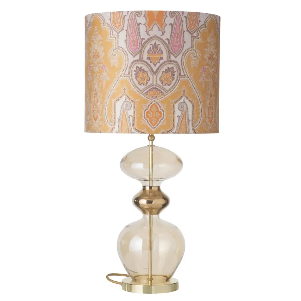Lamp Bases^EBB & FLOW Futura lamp base, golden smoke Gold-colouredMultiTransparent
