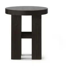 Stools^Normann Copenhagen Fyr stool 45 cm, Dark Brown
