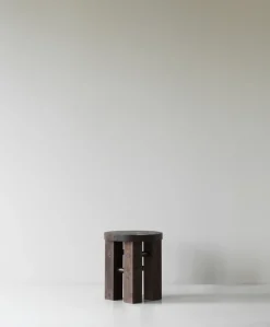 Stools^Normann Copenhagen Fyr stool 45 cm, Dark Brown