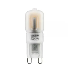 Clearance Unison G9 LED light source 1.1 W, Matte Transparent