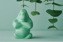 Best Kosta Boda Gabba Gabba Hey sculpture 120 mm, Mint Green