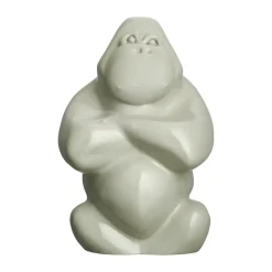 Glass Art^Kosta Boda Gabba Gabba Hey sculpture 305 mm, Light Beige