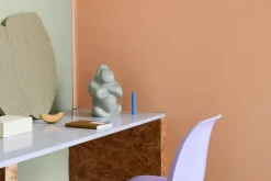 Glass Art^Kosta Boda Gabba Gabba Hey sculpture 305 mm, Light Beige