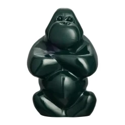 Kosta Boda Gabba Gabba Hey sculpture 305 mm, Dark Green