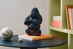 Kosta Boda Gabba Gabba Hey sculpture 305 mm, Dark Green
