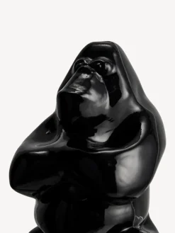 Glass Art^Kosta Boda Gabba Gabba Hey sculpture 120 mm, Black
