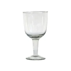 Sale Tell Me More Galette wine glass low 25 cl, clear Transparent