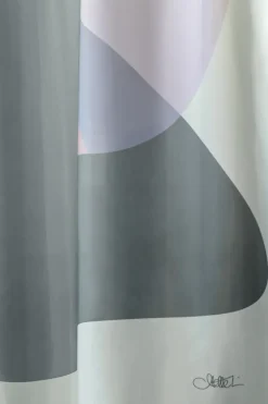 Shower Curtains^Mette Ditmer Gallery shower curtain 150x200 cm, Frost Green