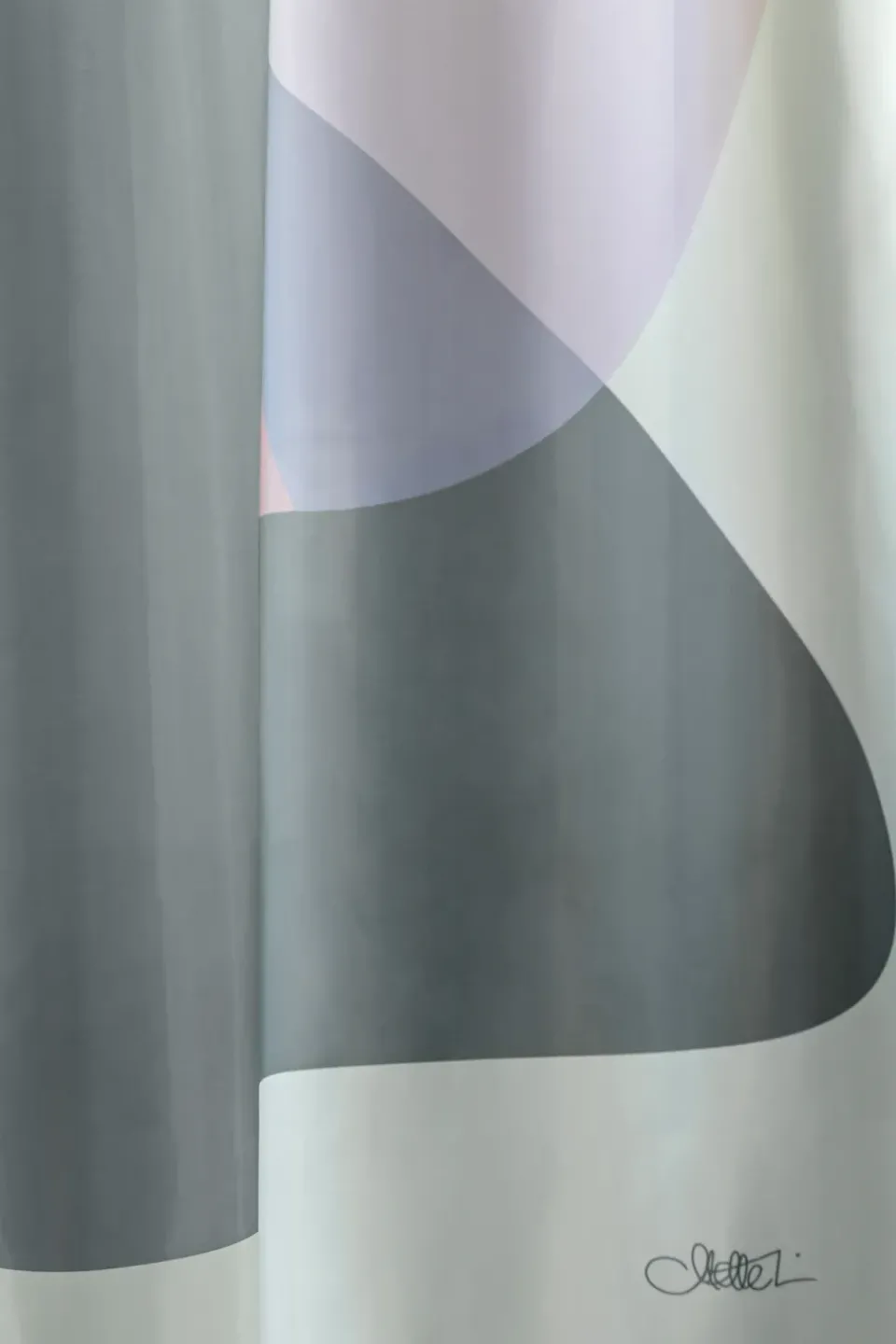 Shower Curtains^Mette Ditmer Gallery shower curtain 150x200 cm, Frost Green