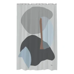 Outlet Mette Ditmer Gallery shower curtain 150x200 cm, Light Grey