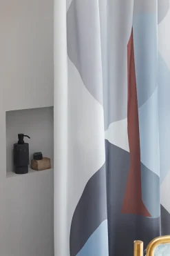 Outlet Mette Ditmer Gallery shower curtain 150x200 cm, Light Grey