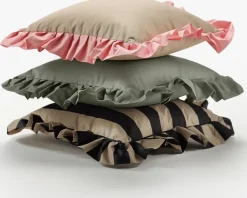 Garden Details & Accessories^Garden Glory Outdoor cushion with frill 45x45 cm, -pink Beige