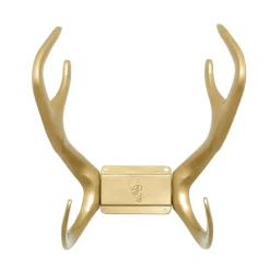 Garden Details & Accessories^Garden Glory wall mount reindeer, Gold Gold-coloured
