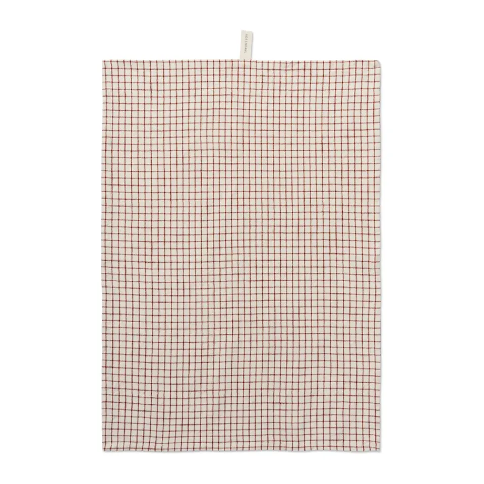Kitchen Tea Towels^Rosendahl Garn kitchen towel 50x70 cm, Terracotta Red