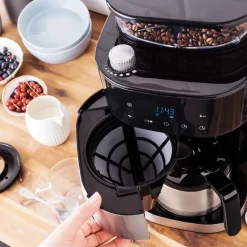 Online Gastroback Pro 42711s thermo coffee maker, Silver Silver-coloured