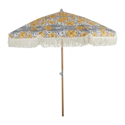 Best Brafab Gatsby parasol, Buttercup dot, Ø185 cm Beige