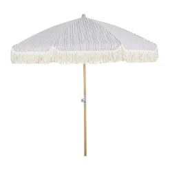 Discount Brafab Gatsby parasol, Grey stripe, Ø185 cm Beige
