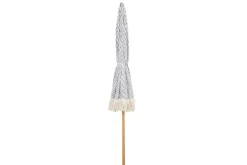 Best Brafab Gatsby parasol, stripe, Ø256 cm Grey