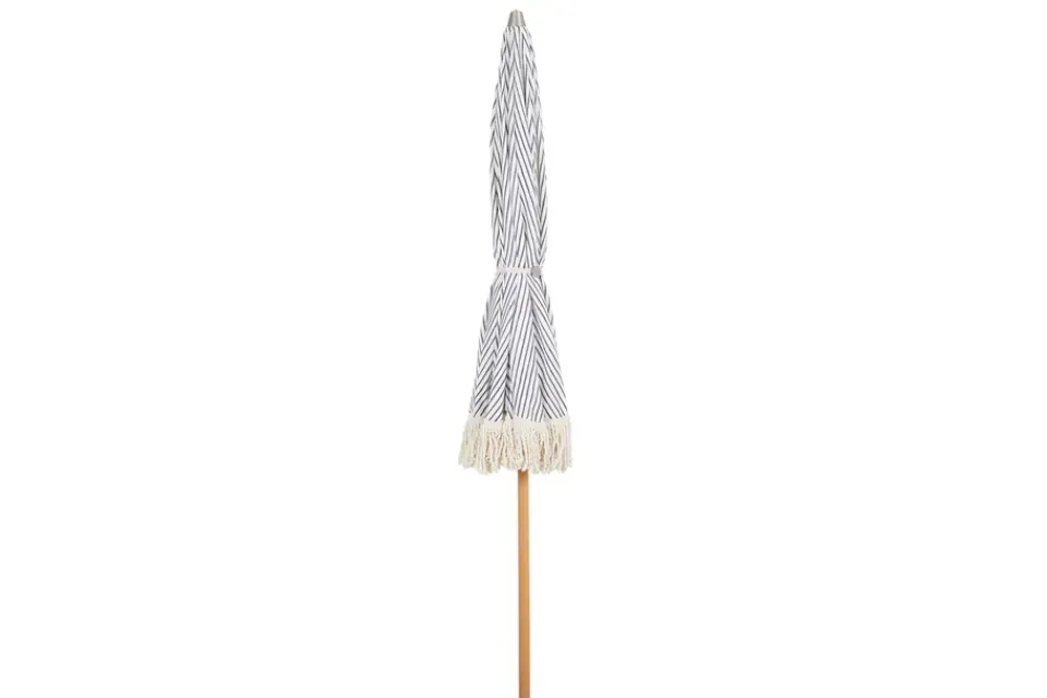 Best Brafab Gatsby parasol, stripe, Ø256 cm Grey