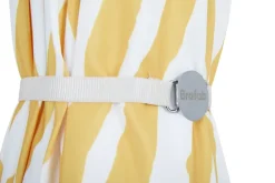 Sun Protection^Brafab Gatsby parasol, Yellow stripe, Ø185 cm Beige