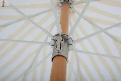 Sun Protection^Brafab Gatsby parasol, Yellow stripe, Ø185 cm Beige
