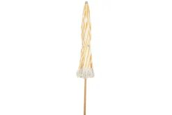 Sun Protection^Brafab Gatsby parasol, Yellow stripe, Ø256 cm Beige