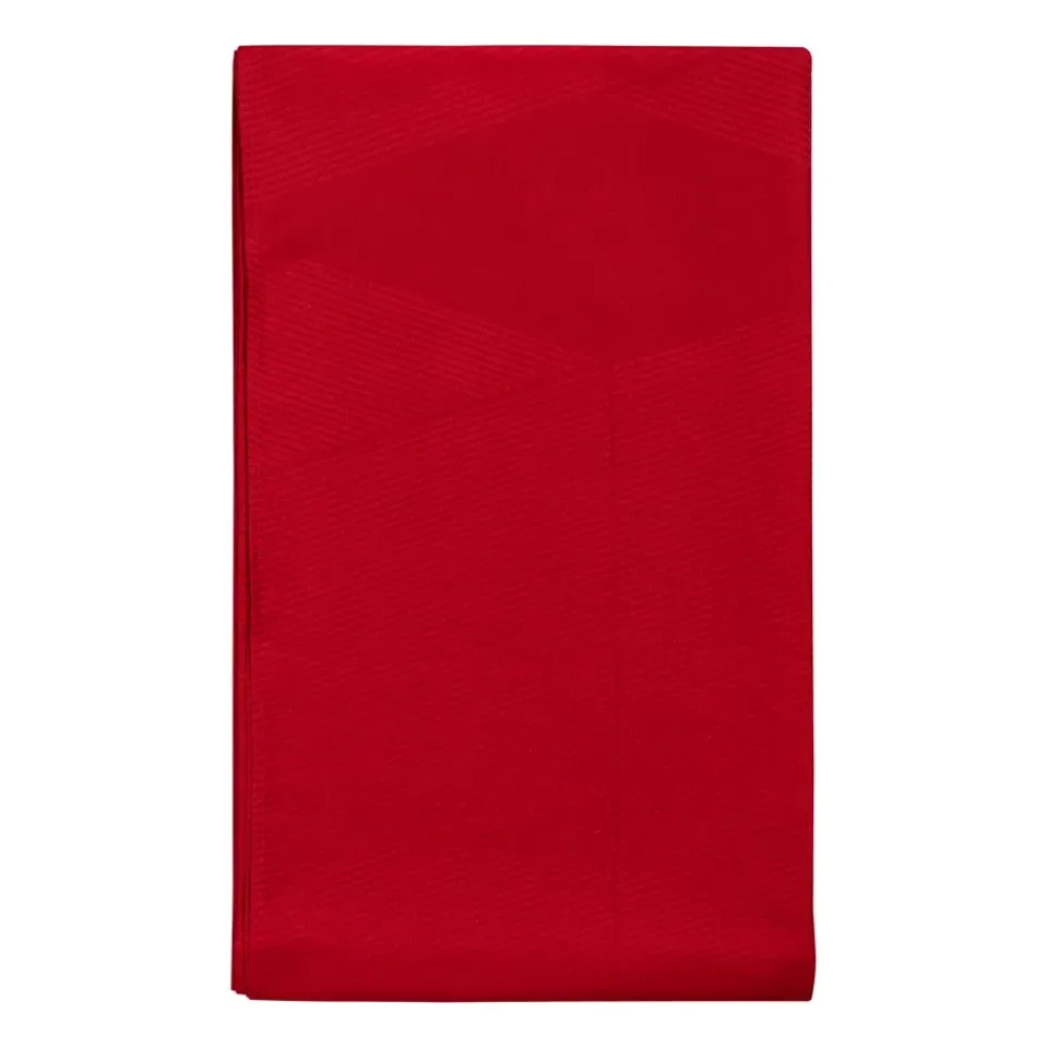New NJRD Geometric tablecloth 147x250 cm, Red