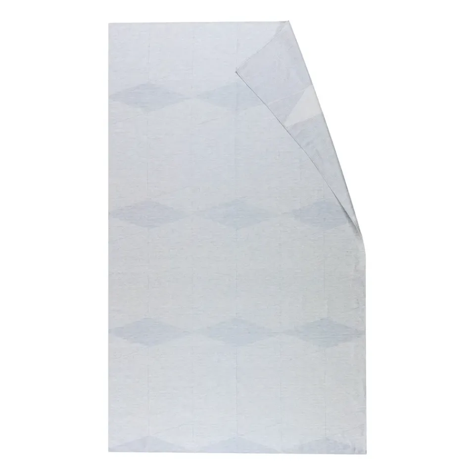 Clearance NJRD Geometric tablecloth 147x250 cm, Blue-white BlueWhite