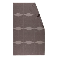 Tablecloths^NJRD Geometric tablecloth 147x250 cm, -white Brown