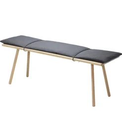 Benches^Fritz Hansen Georg bench, Oak BrownGrey