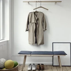 Benches^Fritz Hansen Georg bench, Oak BrownGrey