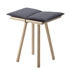 Clearance Fritz Hansen Georg stool, oak BrownGrey