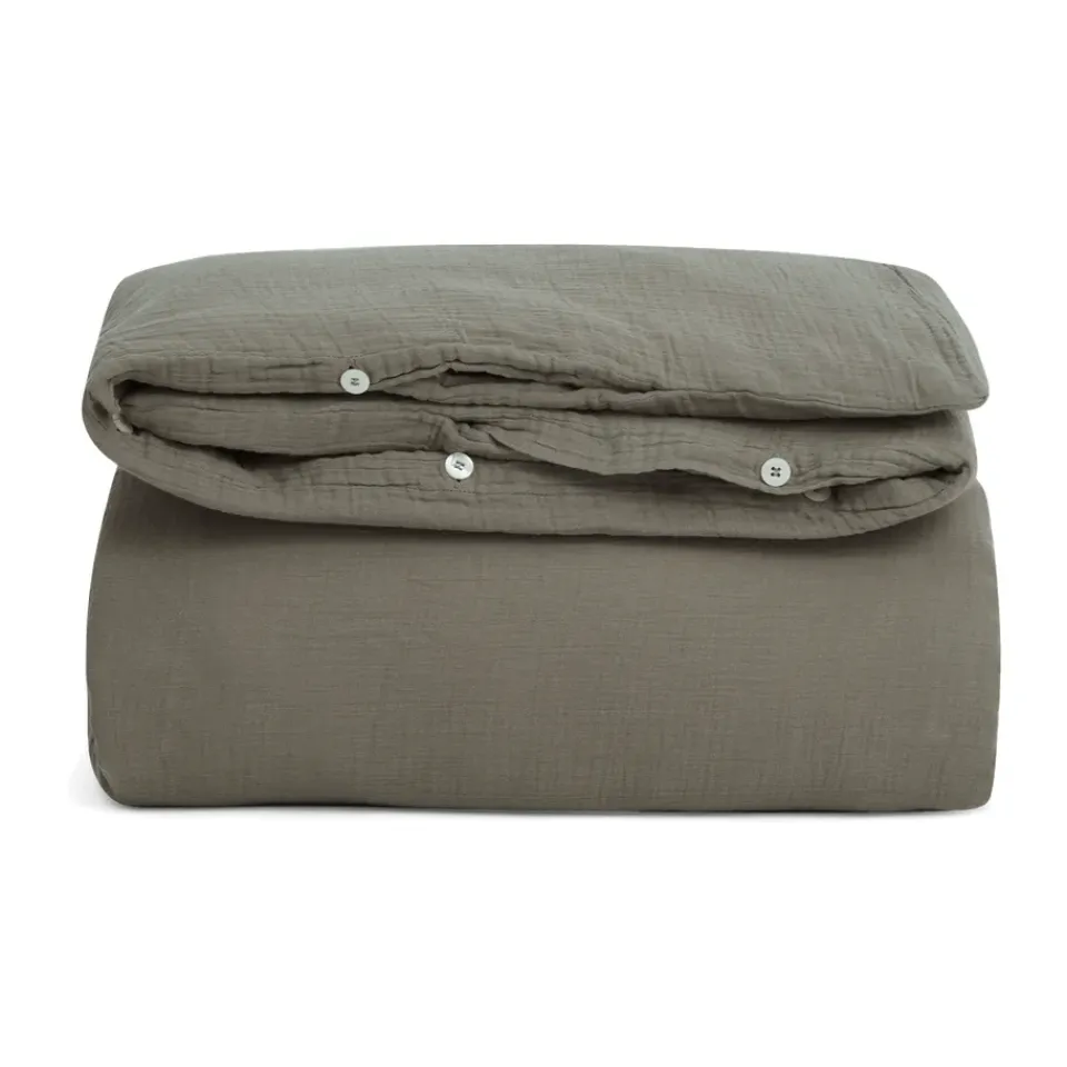New Garbo&Friends Geranium Muslin duvet cover double, 220x240 cm Green
