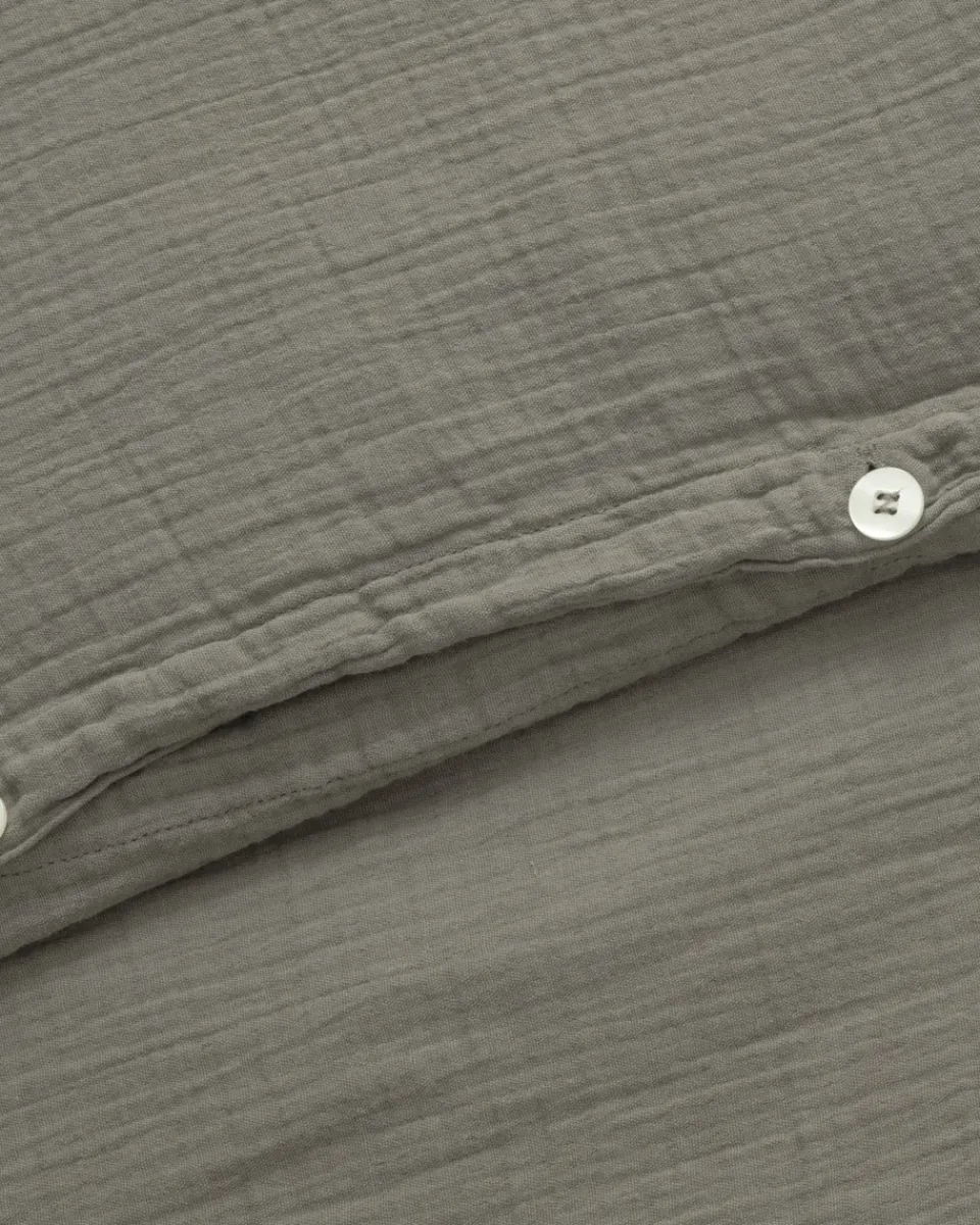 New Garbo&Friends Geranium Muslin duvet cover double, 220x240 cm Green