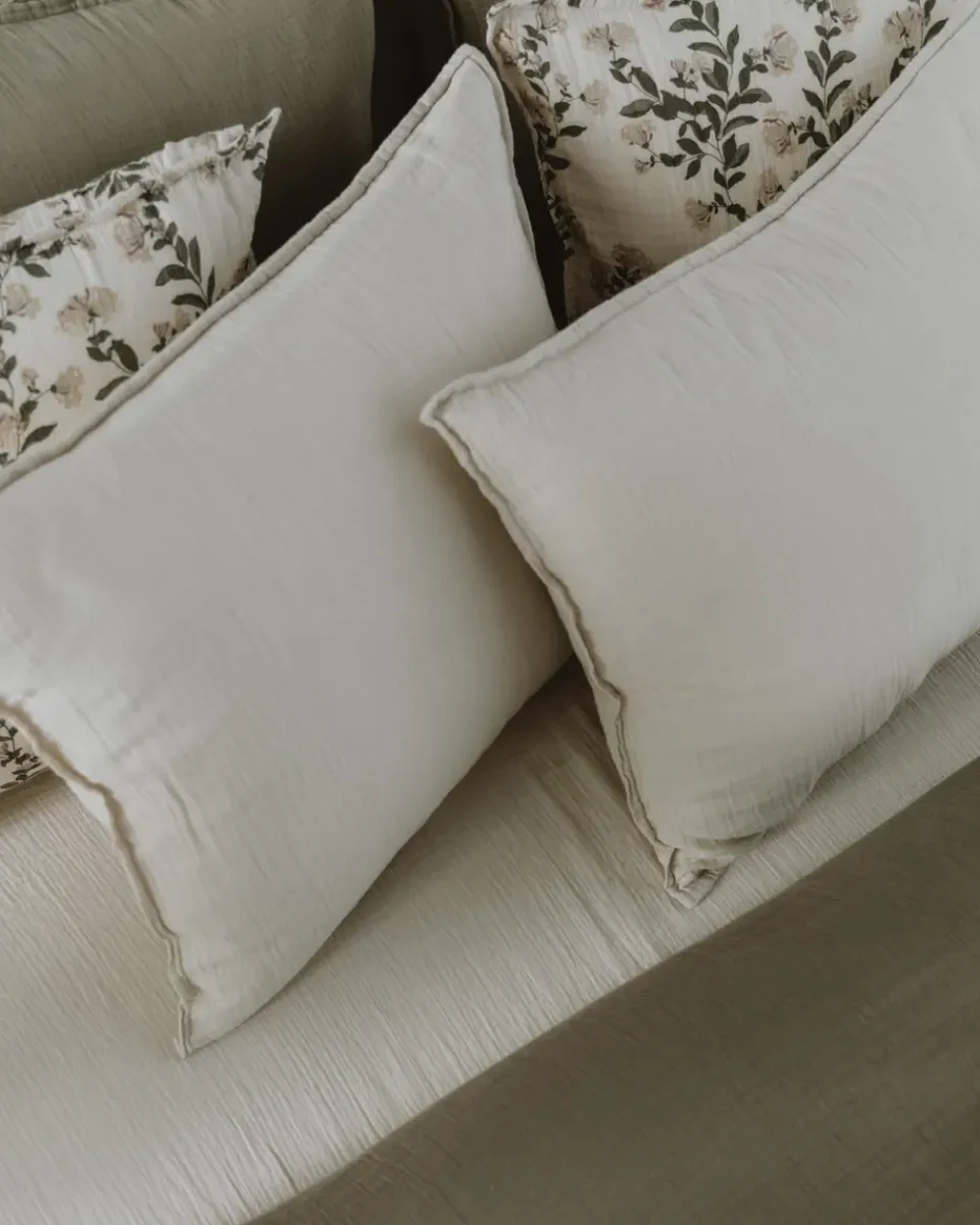 New Garbo&Friends Geranium Muslin duvet cover double, 220x240 cm Green